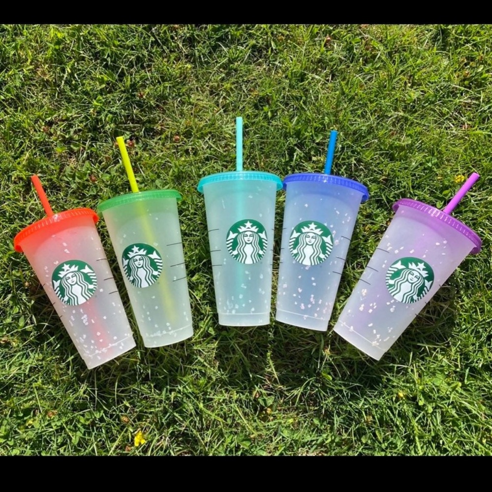 Starbucks Coloring Changing Cups